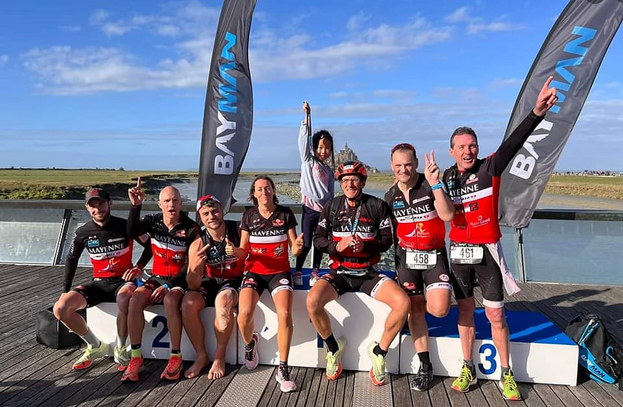 équipe Mastria 53 triathlon Bayman 2022